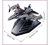 Car Air Freshener, Solar-Powered Rotating Diffuser with Micro-Motor Turbine, 25dB Quiet Operation, for Daily Commutes and Long Journeys(Black)