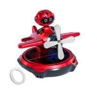 Car Air Freshener - Solar Powered Rotating Perfume Diffuser, Automotive Fragrance Decoration with Silent Rotation, Dashboard Desktop Ornament, Truck Bedroom Home Scent Accessory for Interior Freshenin