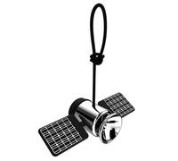 Car Air Freshener, Space Satellite Perfume, 0.11x3.9×1.7 Inches, Hangable Deodorizer 360 Degree Rotation, Long-Lasting Scent Ornament for Vehicle Interior, Bathroom, Bureau, Home