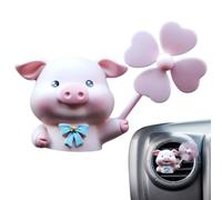 Car Air Freshener Vent Clip - Outlet - Refreshment Clip with 2 Fragrance Panels | Car Perfume Diffuser, Pork Dolphin Clip, Decorative Vent Magic, Car Accessories for Use of Vehicles