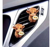 Car Air Freshener Vent Clips - Car Scents Air Freshener Vent Clip | 2D Acrylic Cute Shape Automotive Interior Decoration Charm for Truck SUV RV Sedan Vehicle Minivan