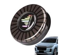 Car Air Freshener with LED, Luminated Car Scent Diffuser, Car Aromatherapy Sound Pickup Lamp, Car Vent Fragrance Clip, APP Remote Control, RGB Sound Voice Rhythm Ambient Pickup Lamp