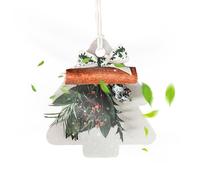 Car Air Freshener with S, Christmas Car Air Freshener - Portable Air Freshener with Plants | Small Car Air Freshener Diffuser, Colorful Home Decoration for Closet, Car Air Freshener
