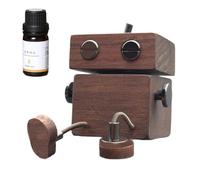 Car Air Freshener - Wood 5.7x4.4x4.7cm | Shaking Wooden Man Car Diffuser, Shaking Doll Aroma Diffuser | Automotive Aromatherapy Interior Decor For Men Family Use In Cars And Vehicles