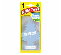Little Trees Air Freshener Tree MTR0068 Summer Cotton Fragrance For Car Home Boat Caravan - Single Pack