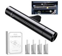 Car Air Fresheners, 2025 New Upgrade Car Perfume Diffuser Vent Clips with Essential Oil sticks for Women Men Automotive Fragrance Decoration Accessories
