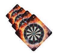 Car Air Fresheners 4 Pcs Hanging Scented Cards For Car Dart Board Air Freshener Fragrance Scented Cards Funny Car Aromatherapy Tablet For Rearview Mirror Wardrobe Shoe Cabinet