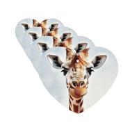 Car Air Fresheners 4Pcs Clever Giraffe Air Freshener for Women Cute Car Interior Accessories Hanging for Cars Mirror Men