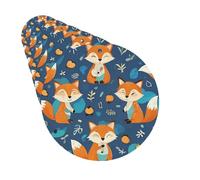 Car Air Fresheners 6 Pcs Hanging Air Freshener for Car Cartoon Fox Pattern Lavender Hanging Scented Cards Aromatherapy Tablets for Car Interior Decor Hanging Air Freshener Car Mirror Decor