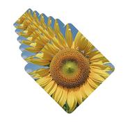 Car Air Fresheners 6 Pcs Hanging Air Freshener for Car Flower Sunflower Lavender Hanging Scented Cards Aromatherapy Tablets for Car Interior Decor Hanging Air Freshener Car Mirror Decor