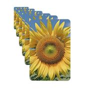 Car Air Fresheners 6 Pcs Hanging Air Freshener for Car Flower Sunflower Lavender Hanging Scented Cards Aromatherapy Tablets for Car Interior Decor Hanging Air Freshener Car Mirror Decor