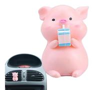 Car Air Fresheners - 6 Pieces Cute Pig Shape Car Vent Air Freshener, Diffusers Vent Clips To Improve Mood And Freshen The, Auto Fragrance Ventt Clip Humidifier For Men Women