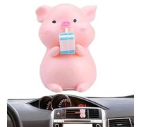 Car Air Fresheners - 6 Pieces Cute Pig Shape Car Vent Air Freshener, Diffusers Vent Clips To Improve Mood And Freshen The, Auto Fragrance Ventt Clip Humidifier For Men Women