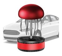 Car Air Fresheners | Automatic Rotating Solar Diffuser Jellyfish Shape | Odor Eliminator Aromatic Decoration for Camping Travels Urban Driving Beach Getaways