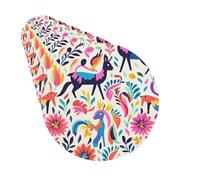 Car Air Fresheners Cards Set of 6 Hanging Scented Cards Car Aromatherapy Tablets Rearview Mirror Pendant Mexican Otomi Animals Car Fresheners for Car Interior Bathroom Bedroom Shoe Cabinet