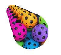 Car Air Fresheners Cards Set of 6 Hanging Scented Cards Car Aromatherapy Tablets Rearview Mirror Pendant Pickleball Balls Colors Pattern Car Fresheners for Car Interior Bathroom Bedroom Shoe Cabinet