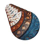 Car Air Fresheners Cards Set of 6 Hanging Scented Cards Car Aromatherapy Tablets Rearview Mirror Pendant Spiral and curve patterns Car Fresheners for Car Interior Bathroom Bedroom Shoe Cabinet
