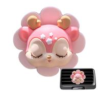 Car Air Fresheners Clip Car Vent Diffuser Clip Car Perfume Outlet Clip Air Freshener Creative with Aromatherapy Tablets Long Lasting Fragrance for Most