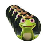 Car Air Fresheners Crown Frog Hanging Scented Cards For Car 4 Pcs Hanging Air Freshener Fragrance Scented Cards Car Aromatherapy Tablets For Car Rearview Mirror Bedroom Bathroom