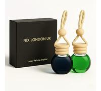 Car Air Fresheners for Men - Aventos and Invictus Inspired Luxury Gift Set with Long-Lasting Car Perfume Scents for Daily Commute and Car Gifts for Men by NIX LONDON UK