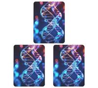 Car Air Fresheners Hanging Air Freshener DNA Genetic Helix Fragrance Scented Cards Car Aromatherapy Tablets Interior Mirror Pendant for Wardrobe Bathroom Square White