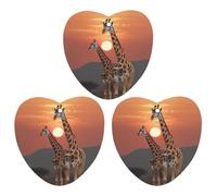 Car Air Fresheners Hanging Air Freshener Giraffe At Sunset Fragrance Scented Cards Car Aromatherapy Tablets Interior Mirror Pendant for Wardrobe Bathroom Love form Gray