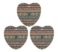 Car Air Fresheners Hanging Air Freshener Native American Fragrance Scented Cards Car Aromatherapy Tablets Interior Mirror Pendant for Wardrobe Bathroom Love form Gray