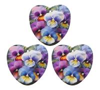 Car Air Fresheners Hanging Air Freshener Pansy Perfection Fragrance Scented Cards Car Aromatherapy Tablets Interior Mirror Pendant for Wardrobe Bathroom Love form Gray