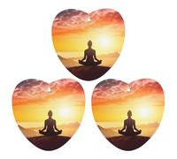 Car Air Fresheners Hanging Air Freshener Yoga Meditation Fragrance Scented Cards Car Aromatherapy Tablets Interior Mirror Pendant for Wardrobe Bathroom Love form White