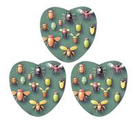 Car Air Fresheners Hanging Long Lasting Car Freshie With Insect Atlas Printed Picture
