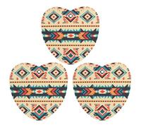 Car Air Fresheners Hanging Native American Printed Long Lasting Car Fragrance Freshie Heart Shape