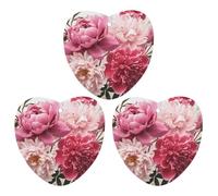 Car Air Fresheners Set of 3 Hanging Air Freshener Botanical Floral Car Aromatherapy Tablets Hanging Fragrance Scented Cards for Rearview Mirror Wardrobe Shoe Cabinet Love form Gray