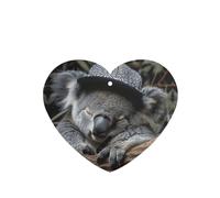 Car Air Freshenerssleeping koala cap Print Cards Set of 6 PCS Hanging Provides Lasting Scent for Auto,Home