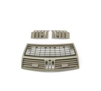 Car Air Grille Ventilation For Benz S Class W220 1998-2005 Car Front Dashboard Left Right Center AC Vent Grille Outlet Panel Cover Trim Replace(Yellow Middle)