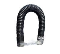 Car Air Intake Breather Pipe Hose ID30-60mm Length 400mm-600mm Silicone Flexible Hose Air Intake Pipe Radiator Tube High Pressure Temperature Rubber Joiner(Black,600MM_ID 60MM)