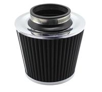 Car air intake Car Modified 76MM Universal Flow Mushroom Head Air Filter Intake Kit For Automotive Parts Cold Air Intake Tube(Black air filter)