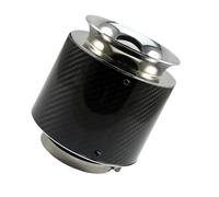 Car Air Intake Filter Car Performance Engine High Flow Air Filter For Cold Intake Kit Carbon Fiber Cover parts(155MM-Medium)