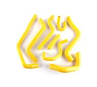 Car Air Intake For VW For Golf For GTI MK2 1.8 8V 87-91 | PB Code Silicone Radiator Coolant Hose Tube Kit(Yellow)