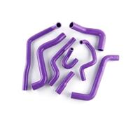Car Air Intake For VW For Golf For GTI MK2 1.8 8V 87-91 | PB Code Silicone Radiator Coolant Hose Tube Kit(Purple)