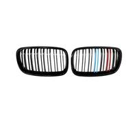Car Air intake grille 1 Pair Of Front Grilles Kidney Replacement Bumper For X5 E70 X6 E71 2008 2009 2010-2013(MColor)