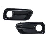 Car Air intake grille Front Bumper Fog Light Racing Grilles Cover Gloss Black Accessories For 1 SERIES F20 F21 2015-2018(1 Pair)