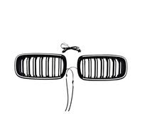 Car Air intake grille Light Racing Grilles Black Replacement For X5 F15 2014 2015 2016-2018 XDrive 30i 35d 40i M50i