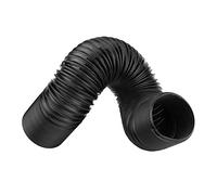 Car Air Intake Hose, 63mm Duct Universal Car Modified Air Intake Flexible Expansion Pipe Ducting Engine Plastic Hose Tube
