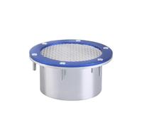 Car air intake hose Air Intake Cover For Filter Supercharger Hood Intake Cars Kit Filtro De Ar Esportivo 76mm Turbocharger Cartridge(BLUE)