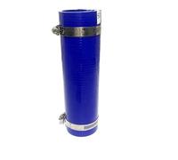 Car Air Intake Hose ID42-48mm Intercooler Tube Pipe Cooling Hose Straight Silicone Length10-58cm High Temperature Pressure Turbo(Blue ID48x400mm)