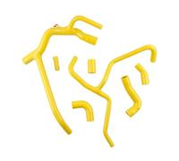 Car Air Intake Hose Pipe For Land For Rover For Discovery 2 TD5 1999 2000 2001 2002 2003 2004 Silicone Radiator Coolant Full Complete Whole Set Pipe Tube Hose Kit(Yellow)