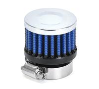 Car Air Intake Hose Universal Car Air Filter 12mm 25mm for Motorcycle Cold Intake Flow Crankcase Vent Cover Breather Filters(Blue 25mm)