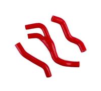 Car Air Intake Pipe For 1998 1999 CR125R CR 125 CR125 Motorcycle Silicone Radiator Coolant Hose Pipe Kit( Red)