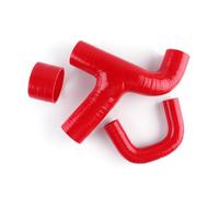 Car air intake Silicone Intake Hose Pipe Kit For Subaru For Impreza WRX STI GDB GDA EJ20 2.0L Turbo Vers 7/8/9 2000-2008 Air Filter Intake(Red)