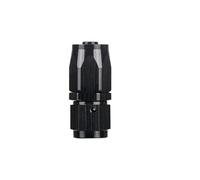 Car Air Intake Snorkel Kit Black an 6 0/45/90/180 Degree Fitting Full Flow Swivel 6 an Fitting Hose End Adapter Aluminum(QL-AN6-0)